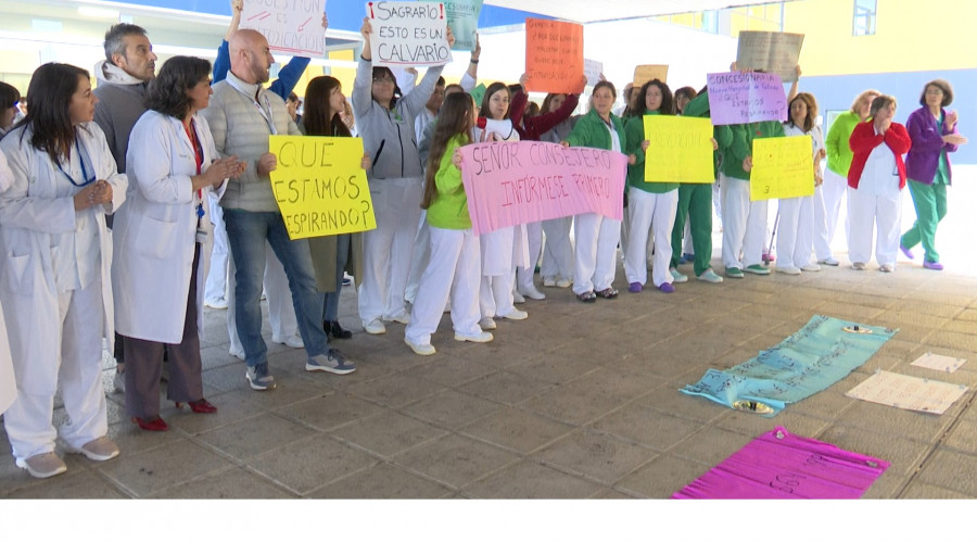 VUELVEN LAS MANIFESTACIONES AL HOSPITAL UNIVERSITARIO DE TOLEDO